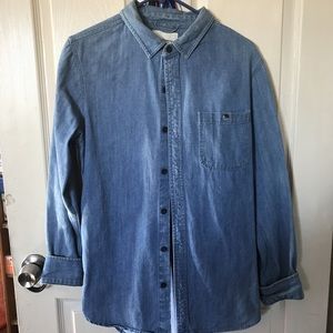 Pacsun Modern Amusement Denim Long Sleeve Sz Small